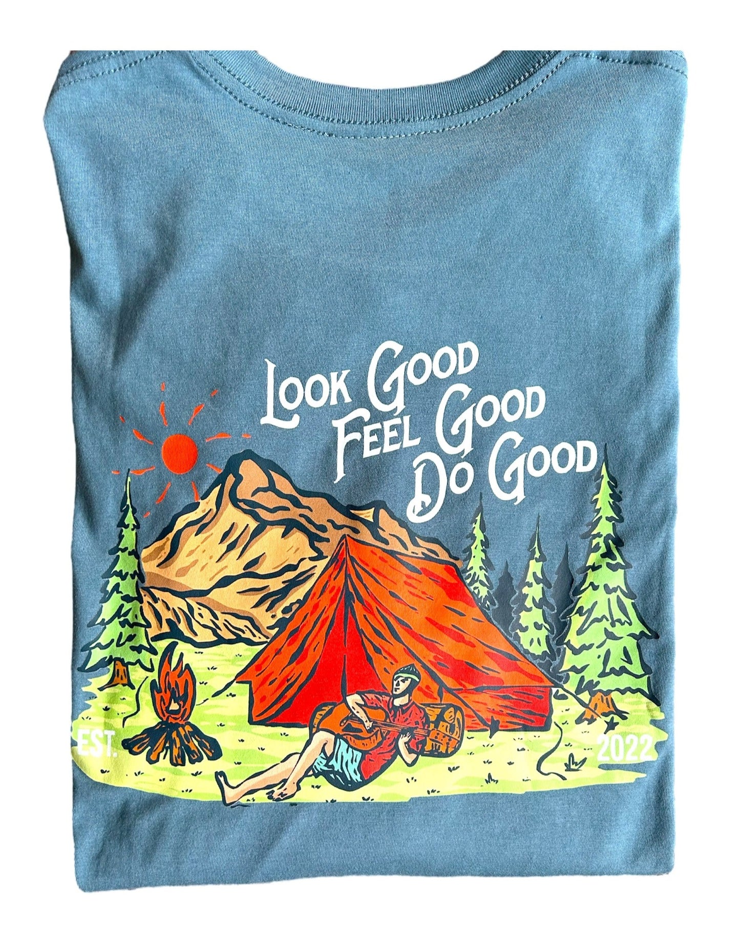 "Campfire Colors" Long Sleeve T-Shirt