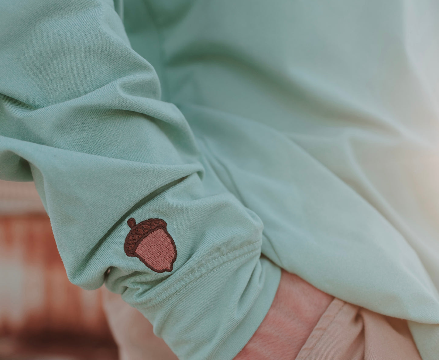 Seafoam Green Lightweight Hoodie