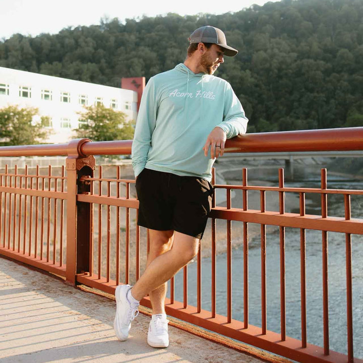 Seafoam Green Lightweight Hoodie