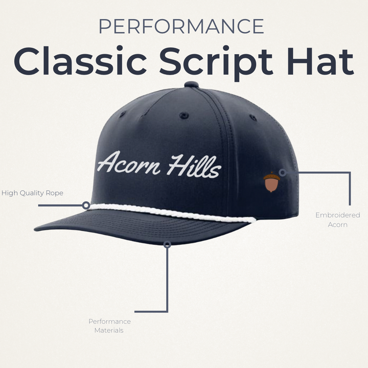 Performance Script Rope Hat